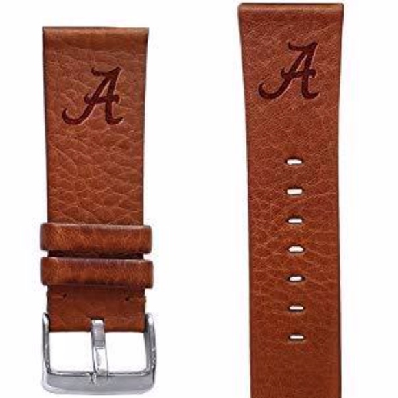 Alabama Crimson Tide Leather QuickChange Watchband - Picture 2 of 5